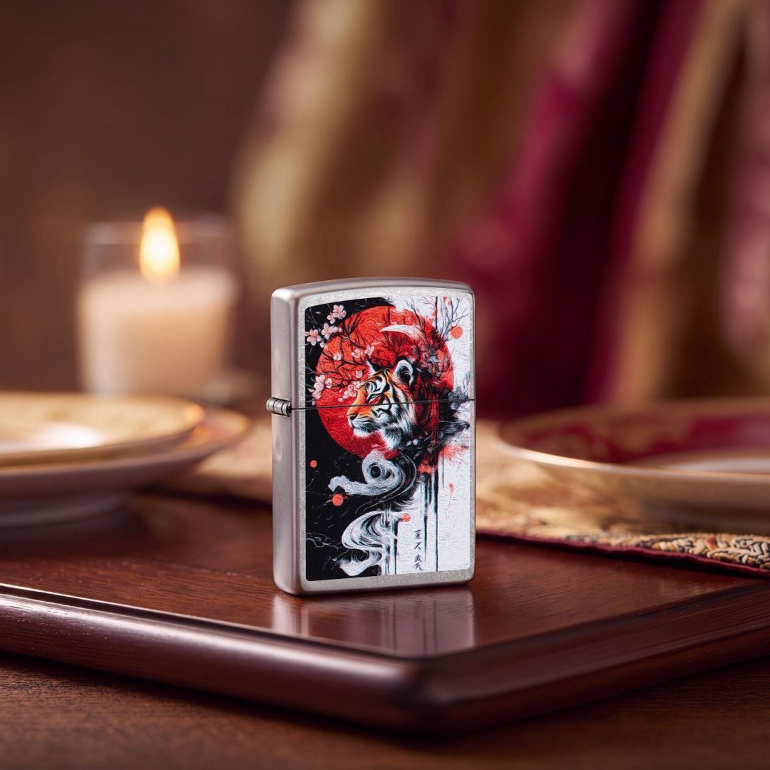 Alternative view of Tiger Blossom Design