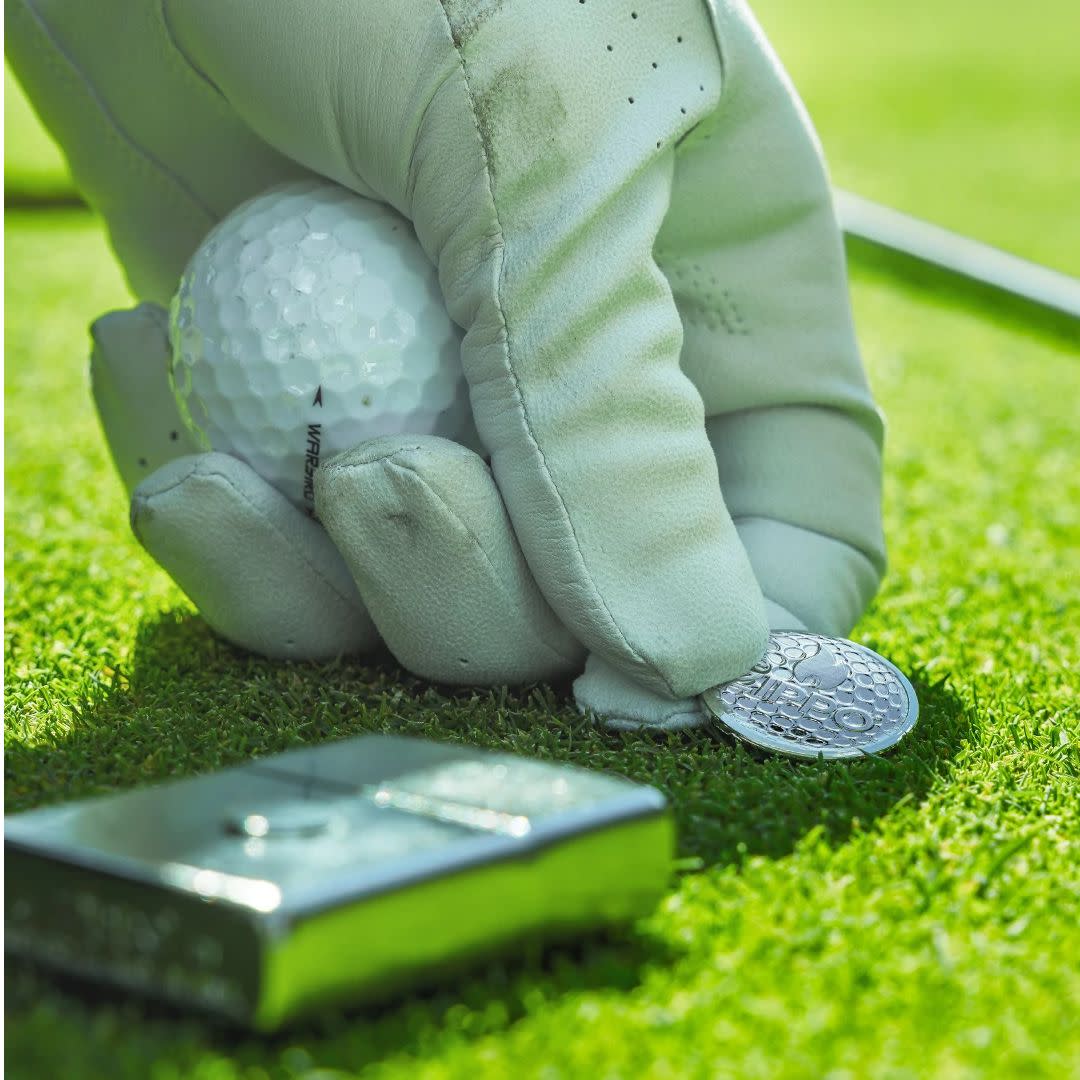 Alternative view of Golf Ball Marker Emblem – Zippo Design