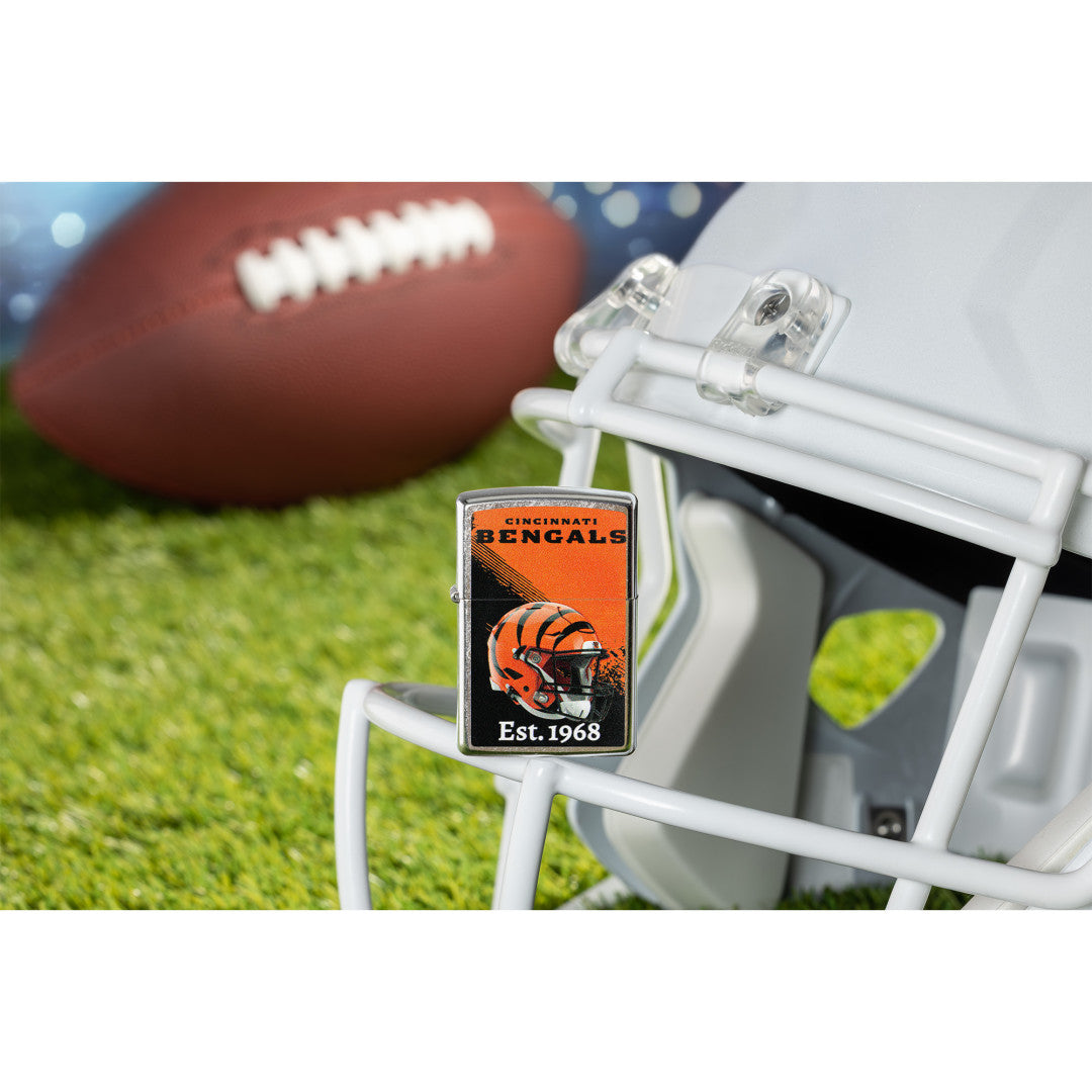 Alternative view of NFL Cincinnati Bengals Helmet Design
