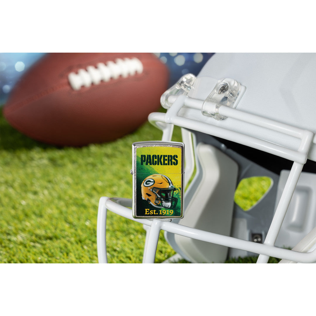 Alternative view of NFL Green Bay Packers Helmet Design