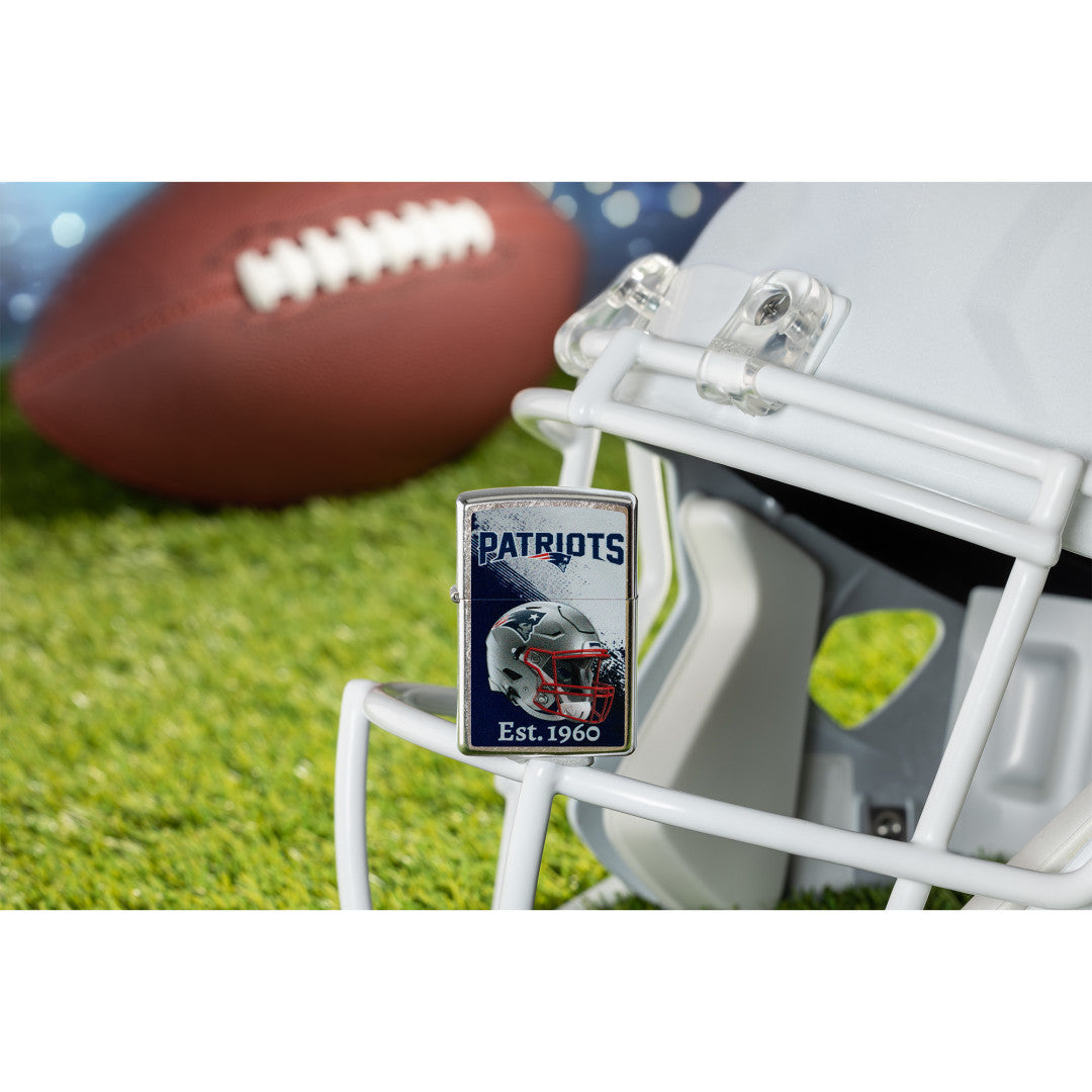 Alternative view of NFL New England Patriots Helmet Design