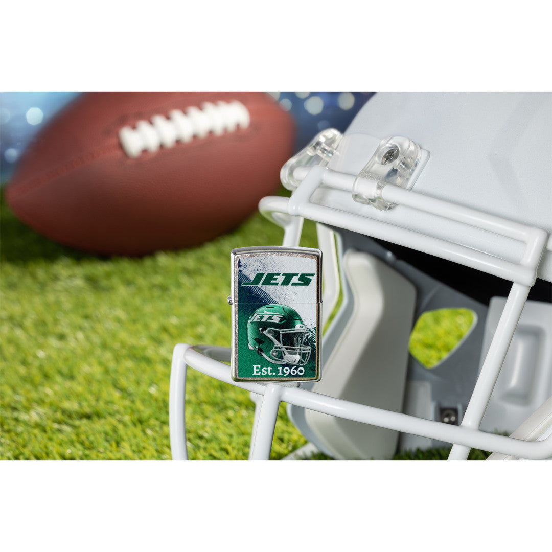 Alternative view of NFL New York Jets Helmet Design
