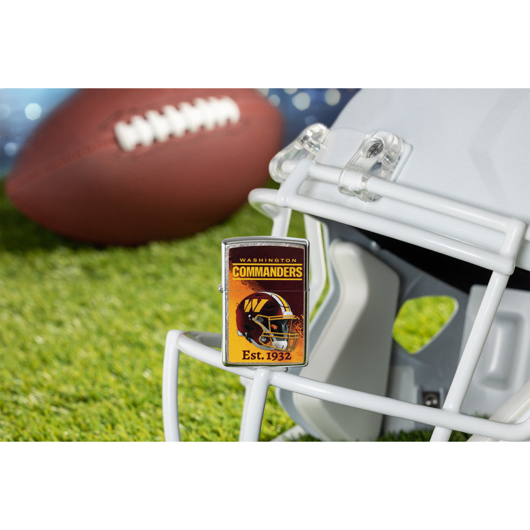 Alternative view of NFL Washington Commanders Helmet Design