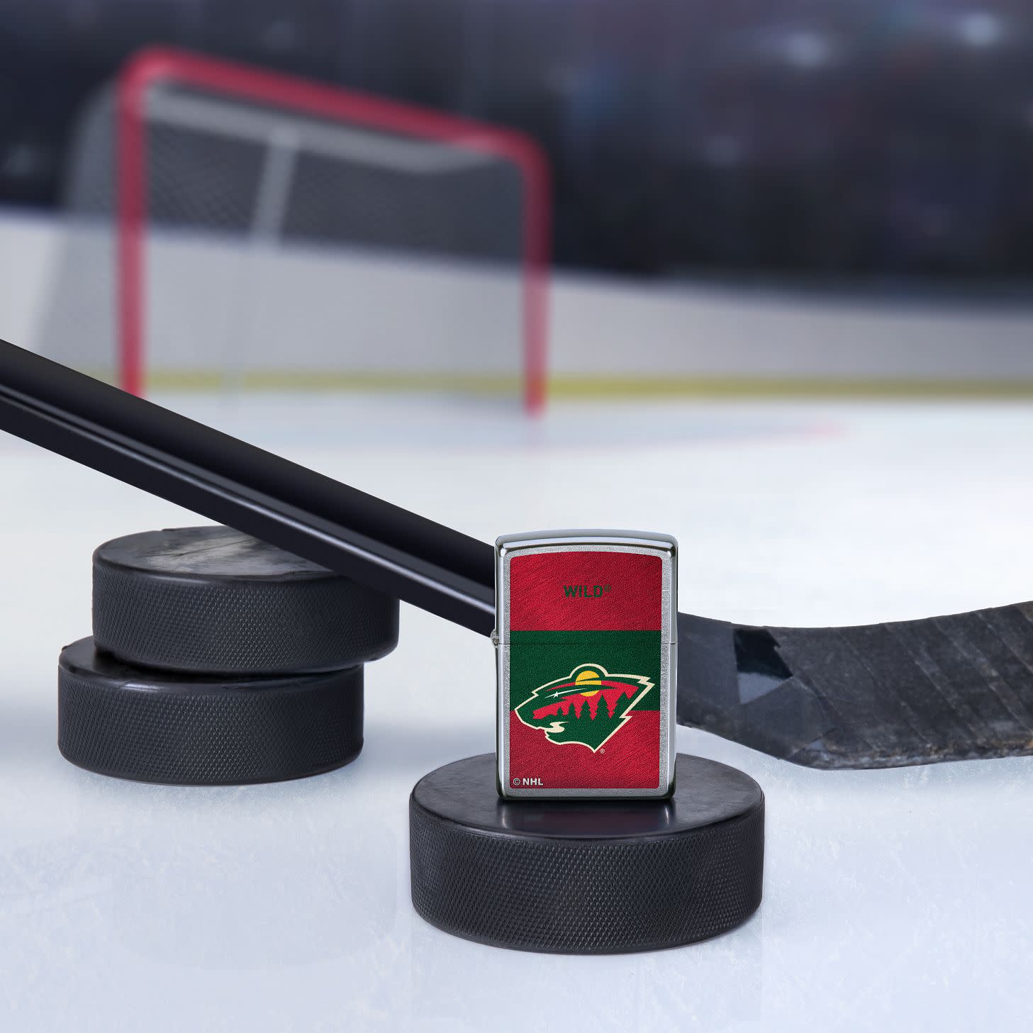 Alternative view of Minnesota Wild Icon Design