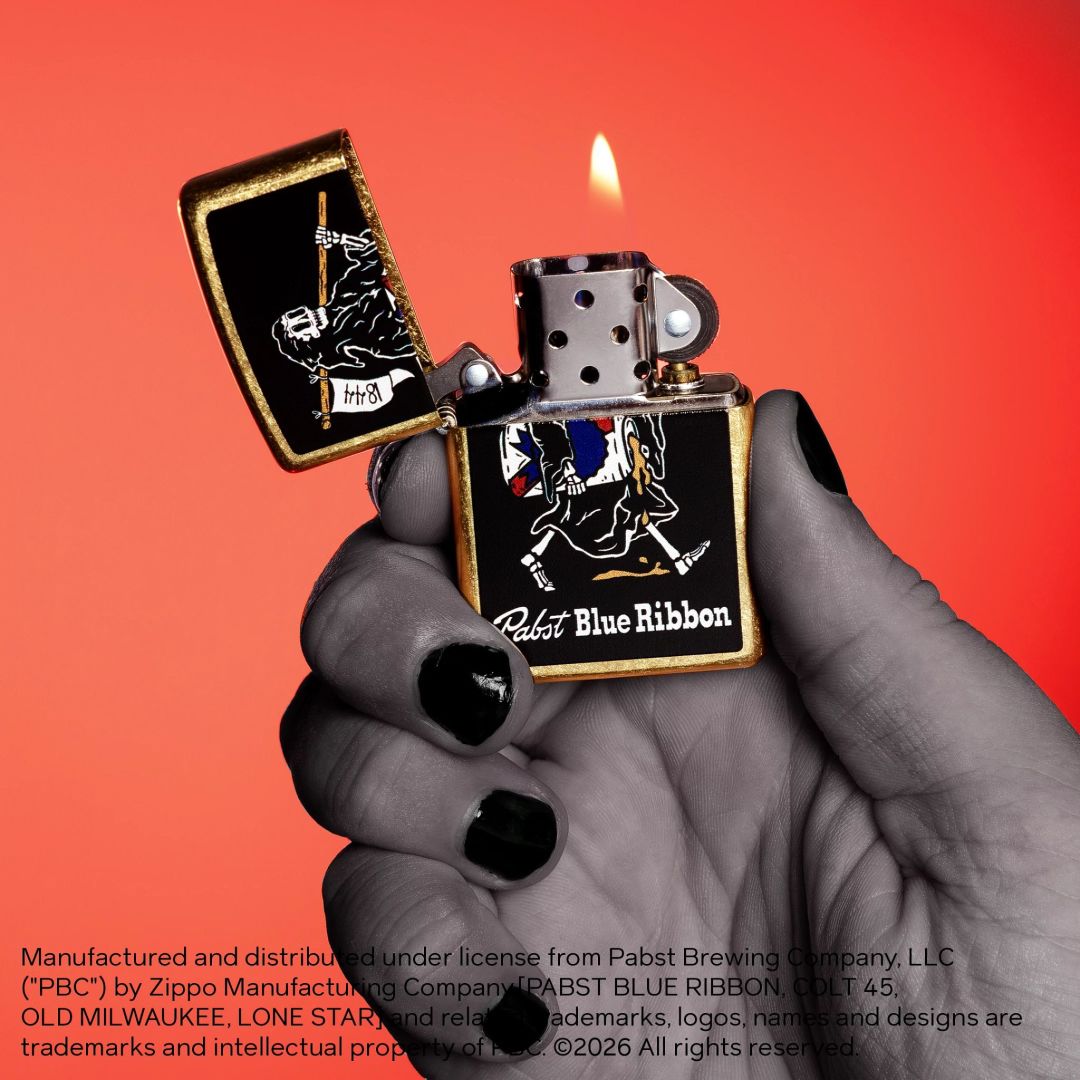 Alternative view of Pabst Blue Ribbon Reaper Design