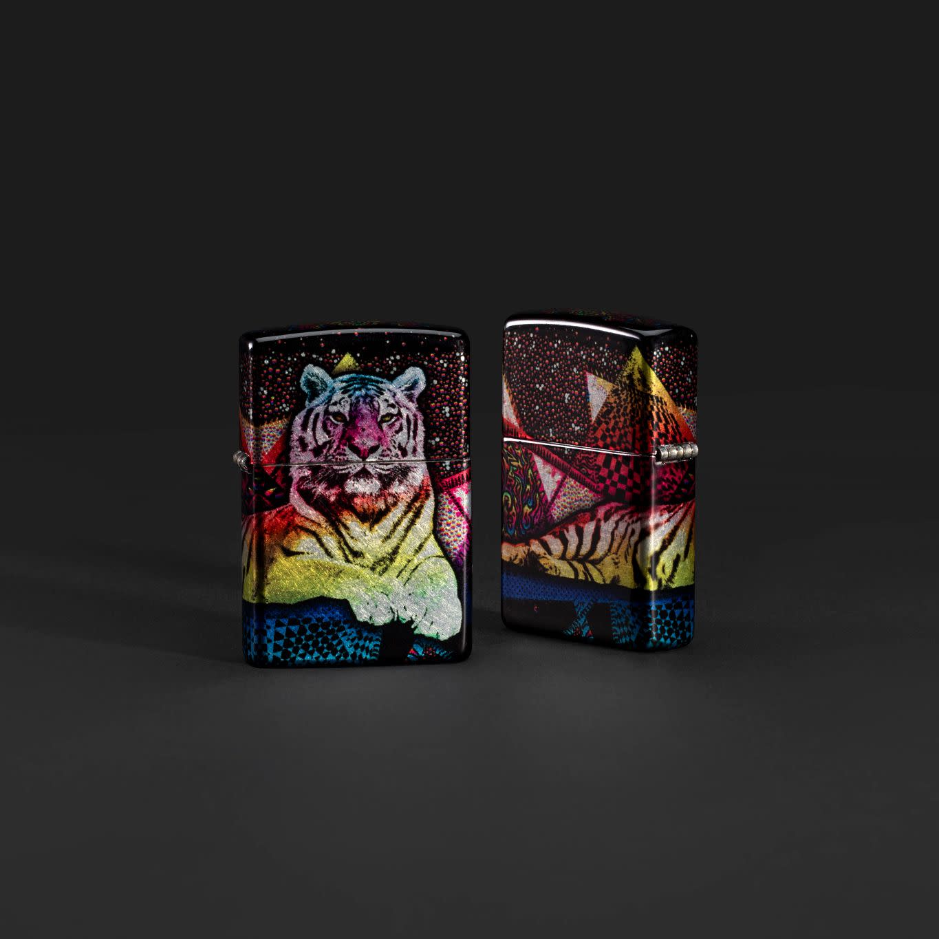 Alternative view of Mystic Tiger Design