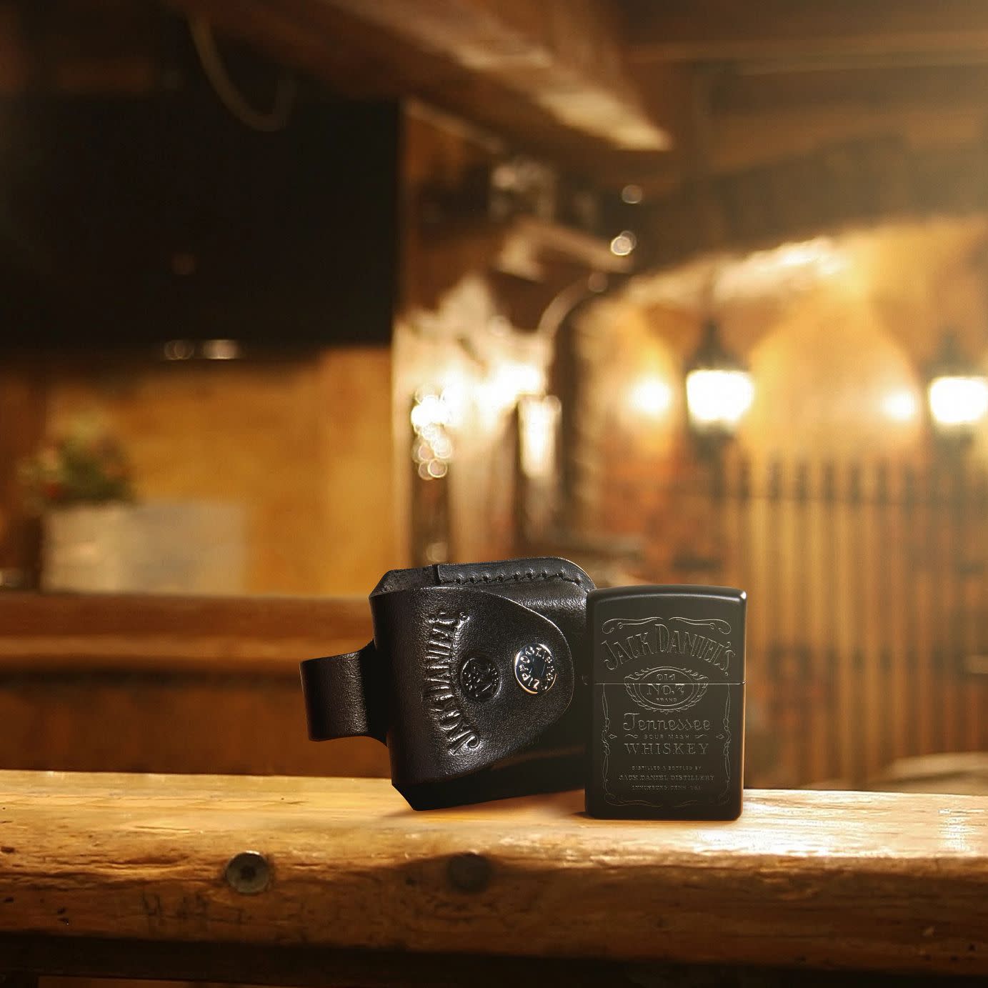Alternative view of Jack Daniel's Lighter and Pouch Gift Set