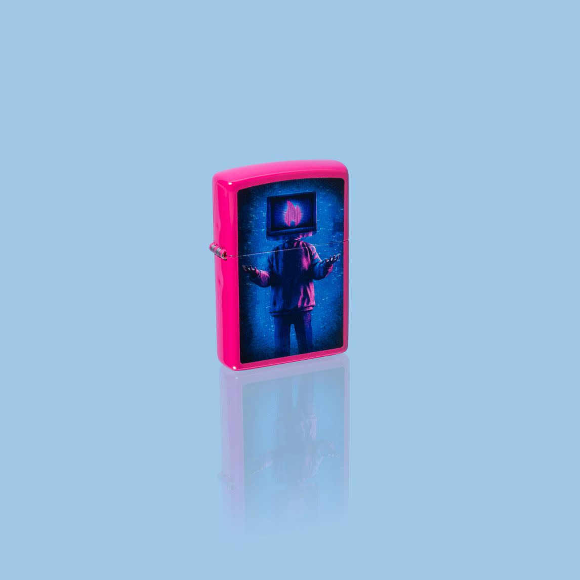 Alternative view of Flame TV Man Design