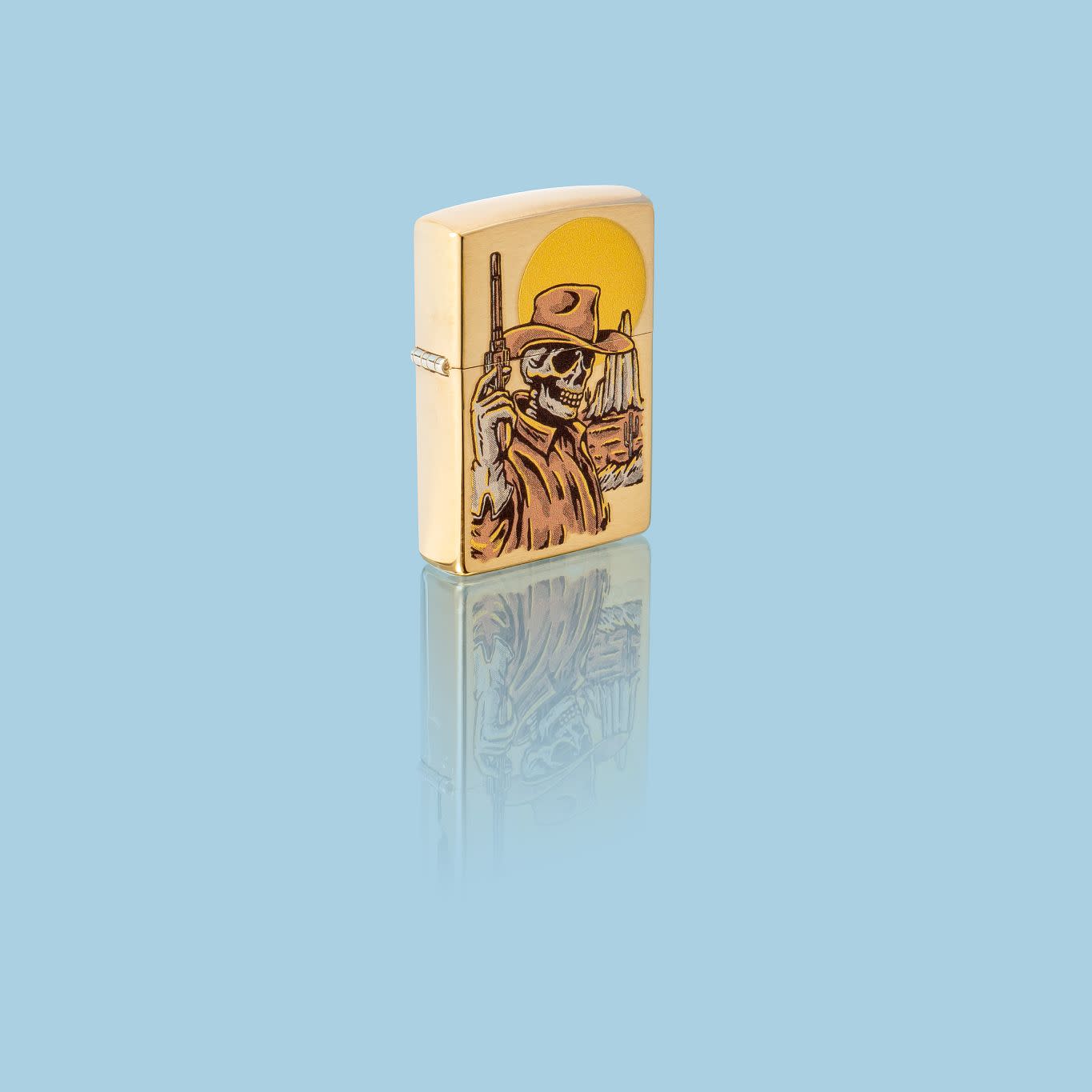 Alternative view of Wild West Skeleton Design