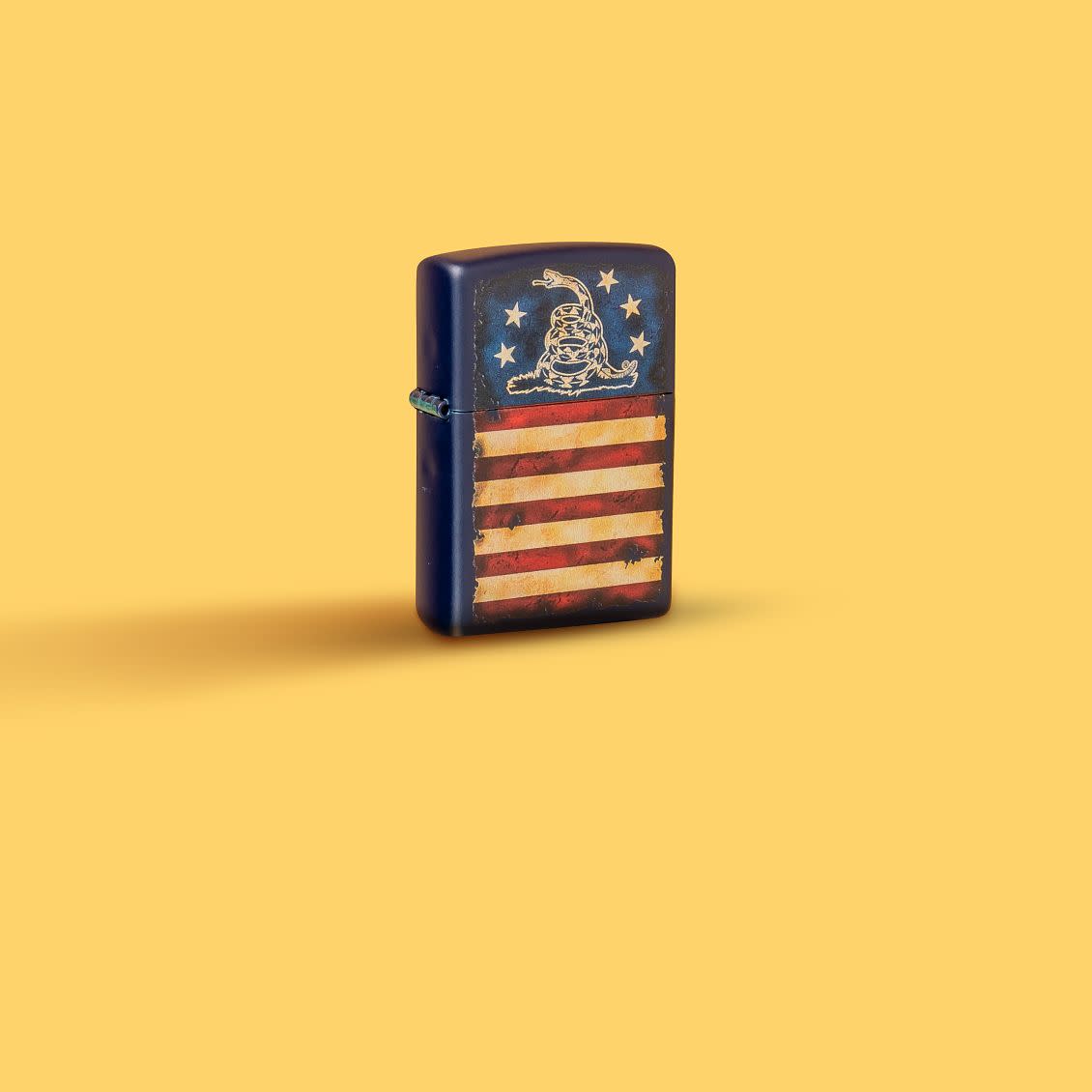 Alternative view of Dont Tread on Me Vintage Flag Design