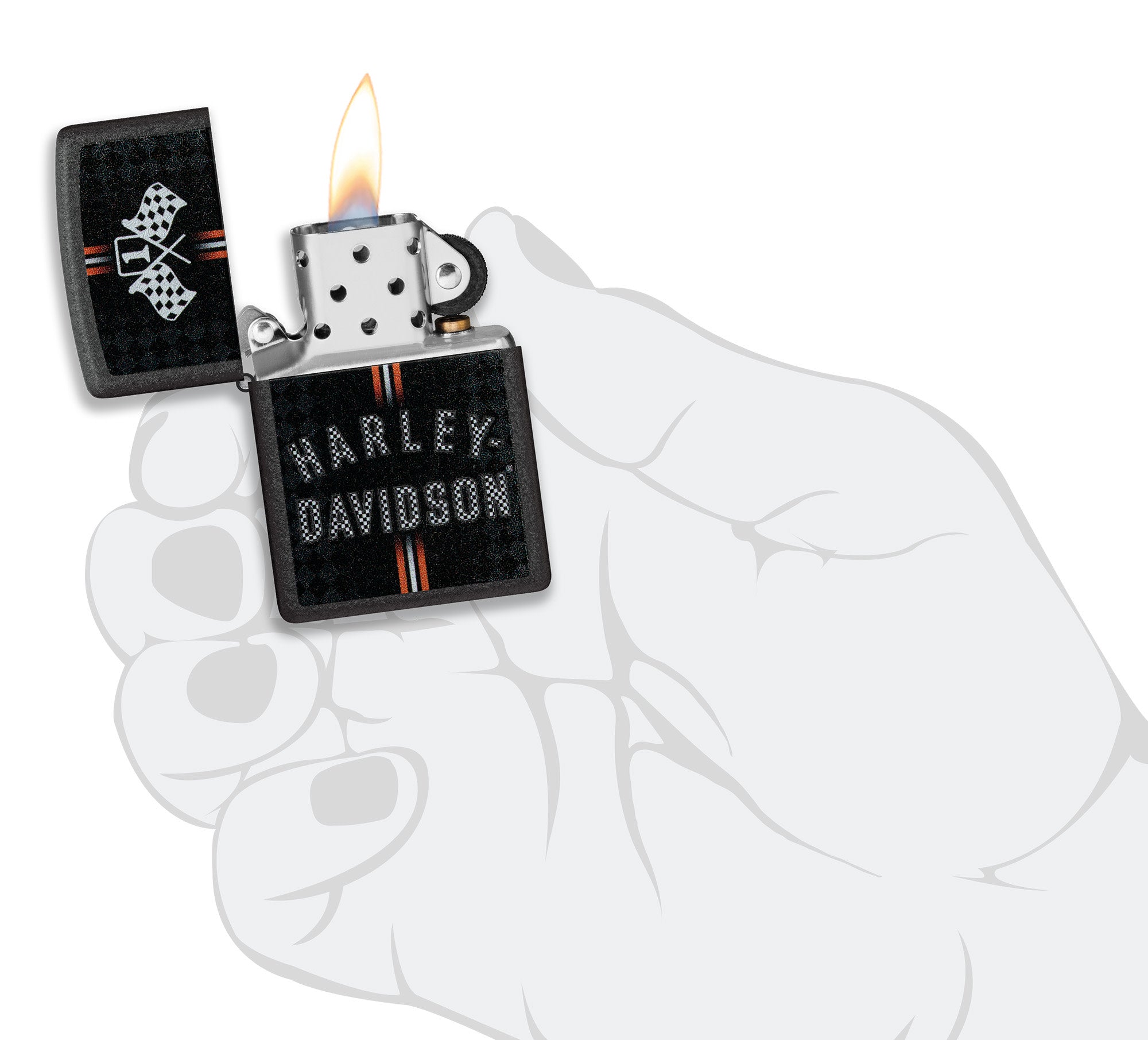 Harley-Davidson Checkered Flags Design - Image 4