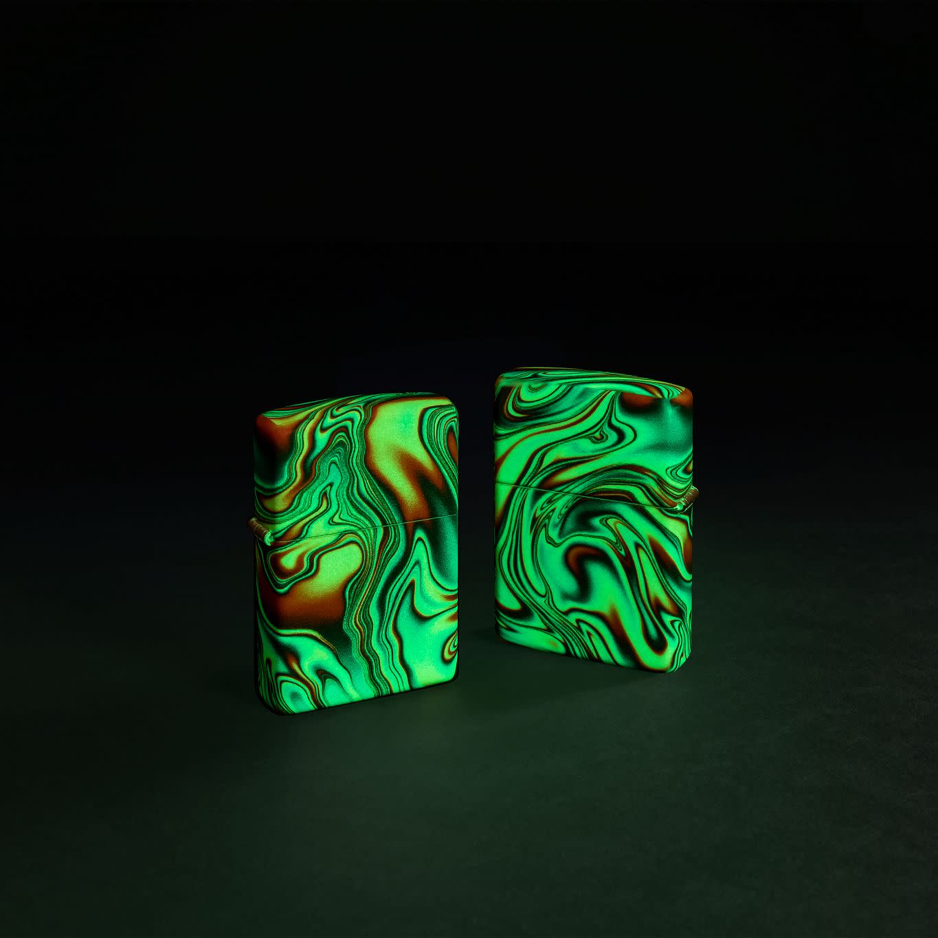 Alternative view of Colorful Swirl Design