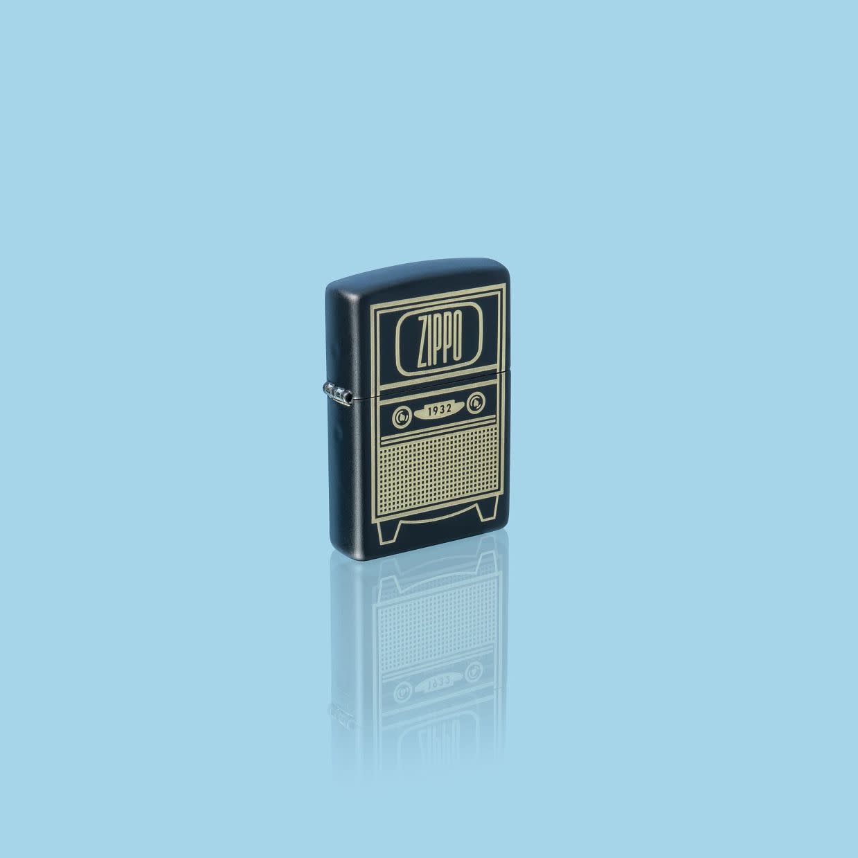 Alternative view of Zippo Vintage TV Design