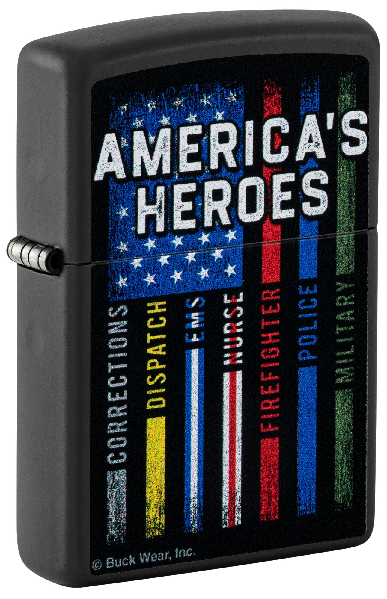 Buck Wear America's Heroes Design