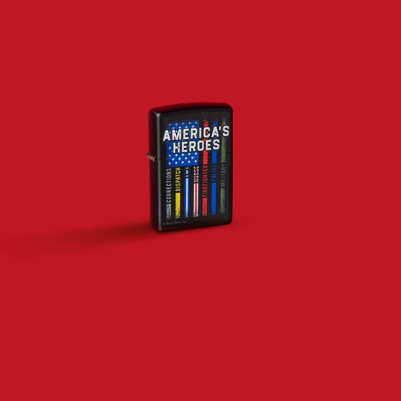 Alternative view of Buck Wear America's Heroes Design