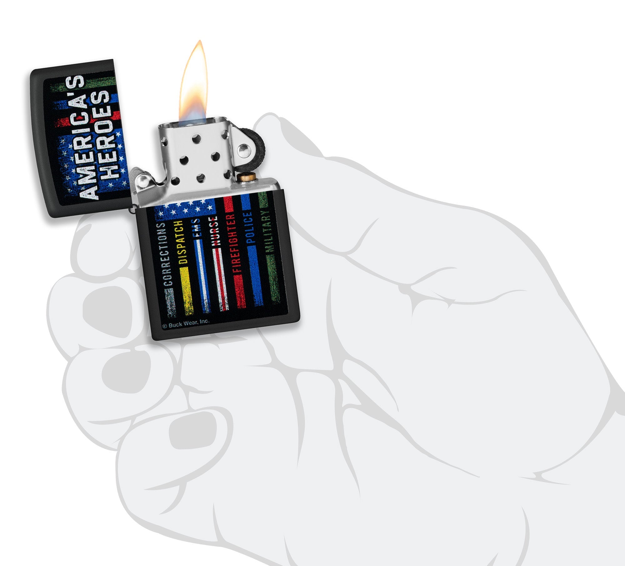 Buck Wear America's Heroes Design - Image 4