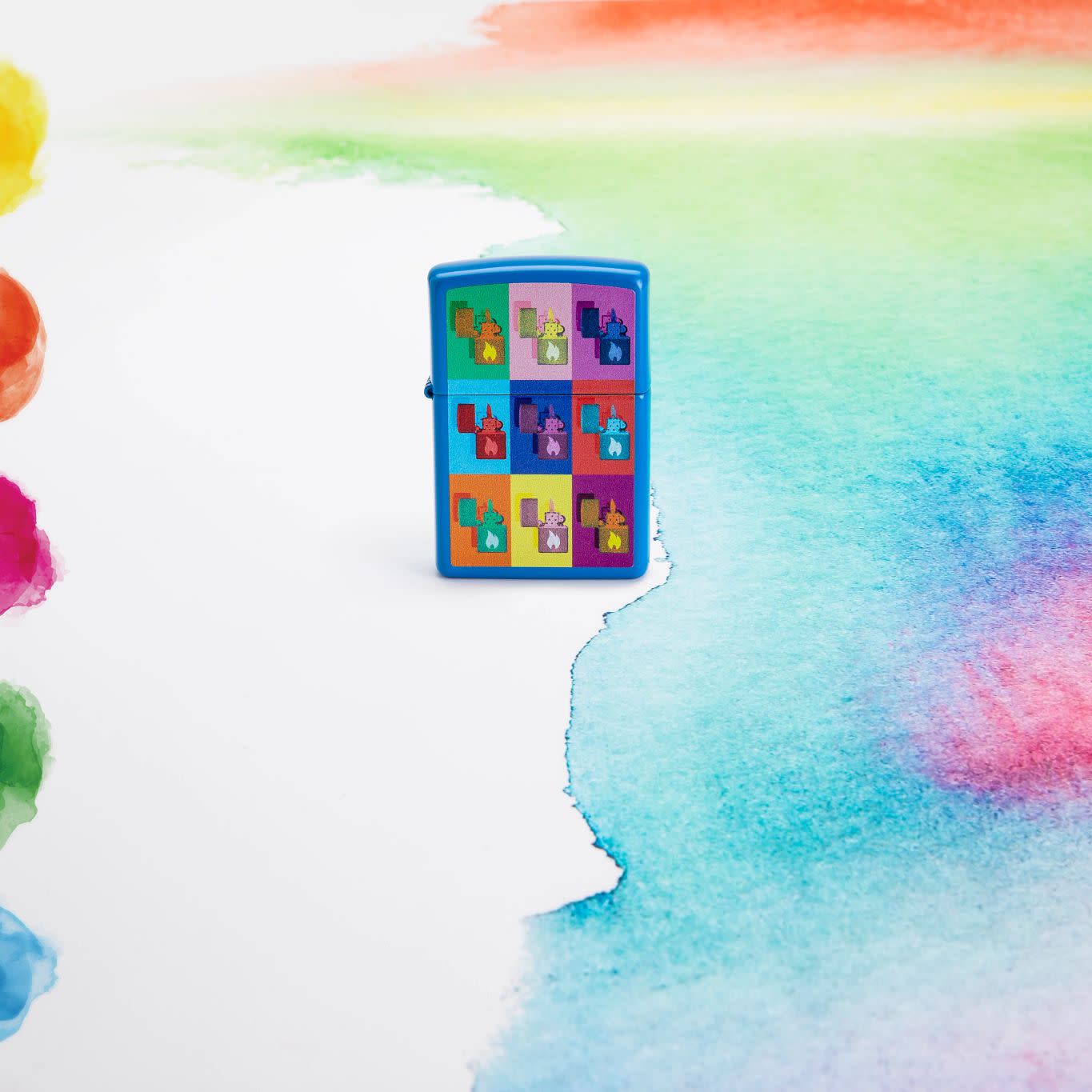 Alternative view of Pop Art Zippo Design