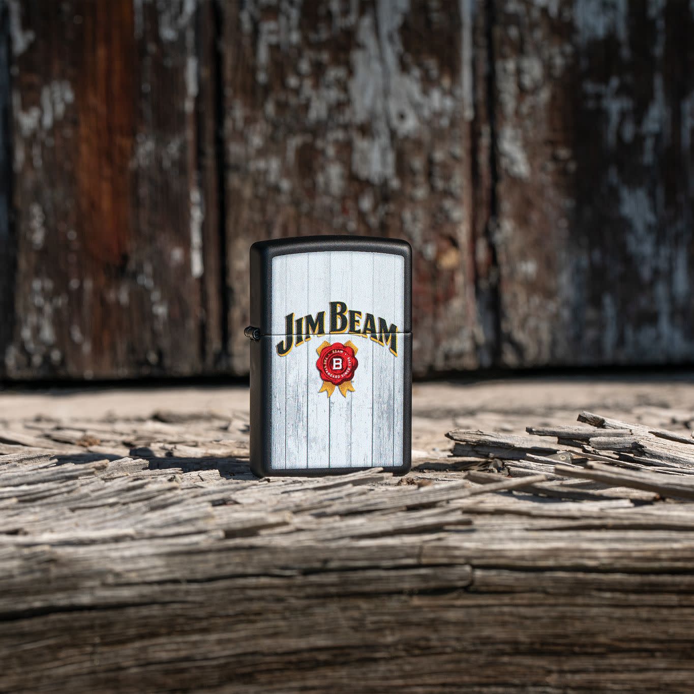 Alternative view of Jim Beam Woodgrain Design