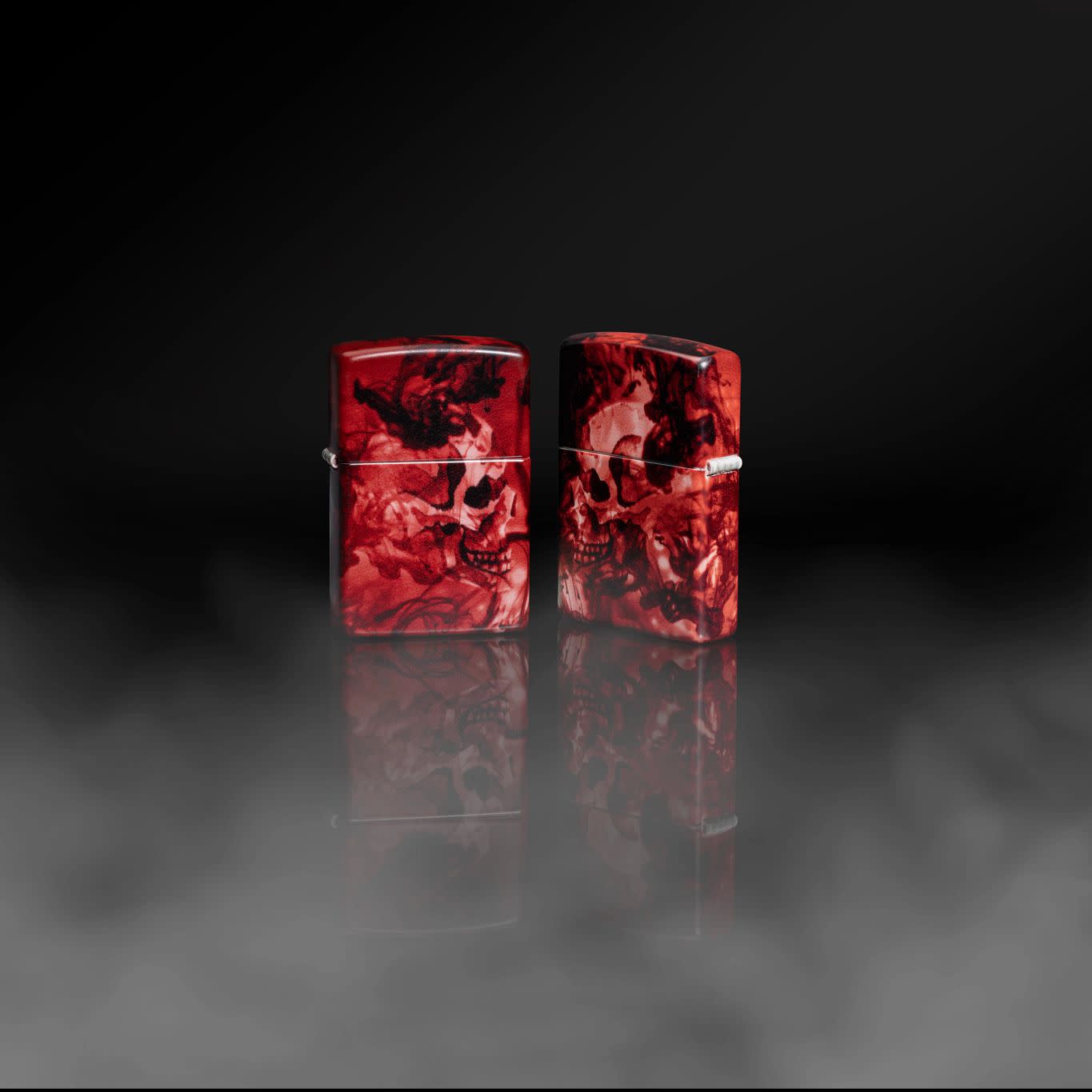 Alternative view of Spooky Skulls Design