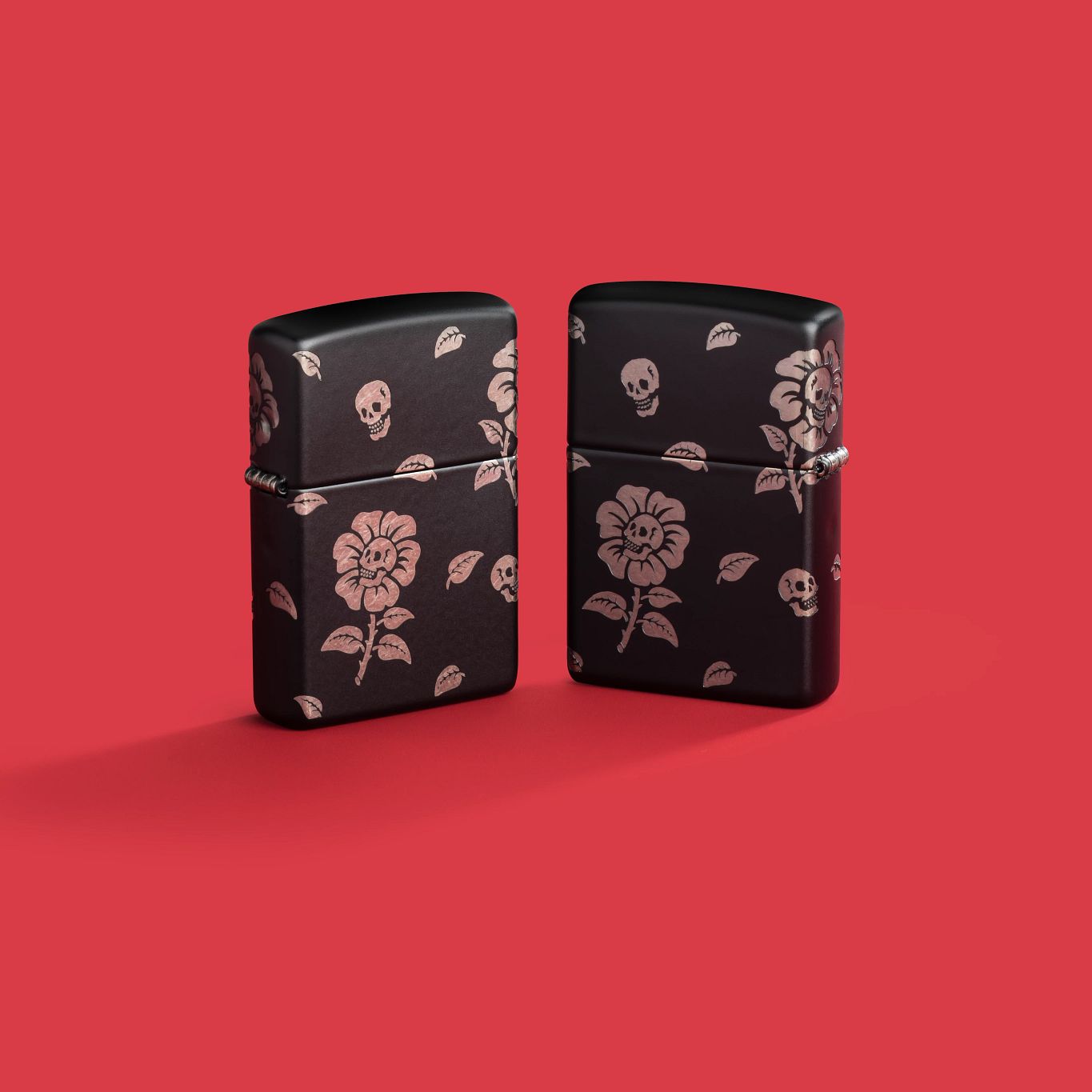 Alternative view of Flower Skulls Design