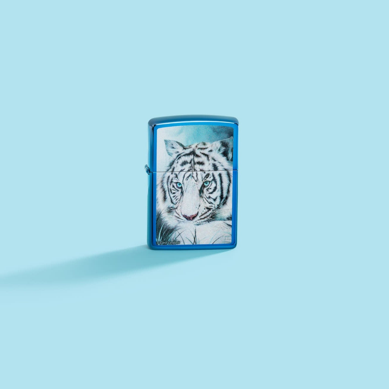 Alternative view of Carol Cavalaris White Tiger Design