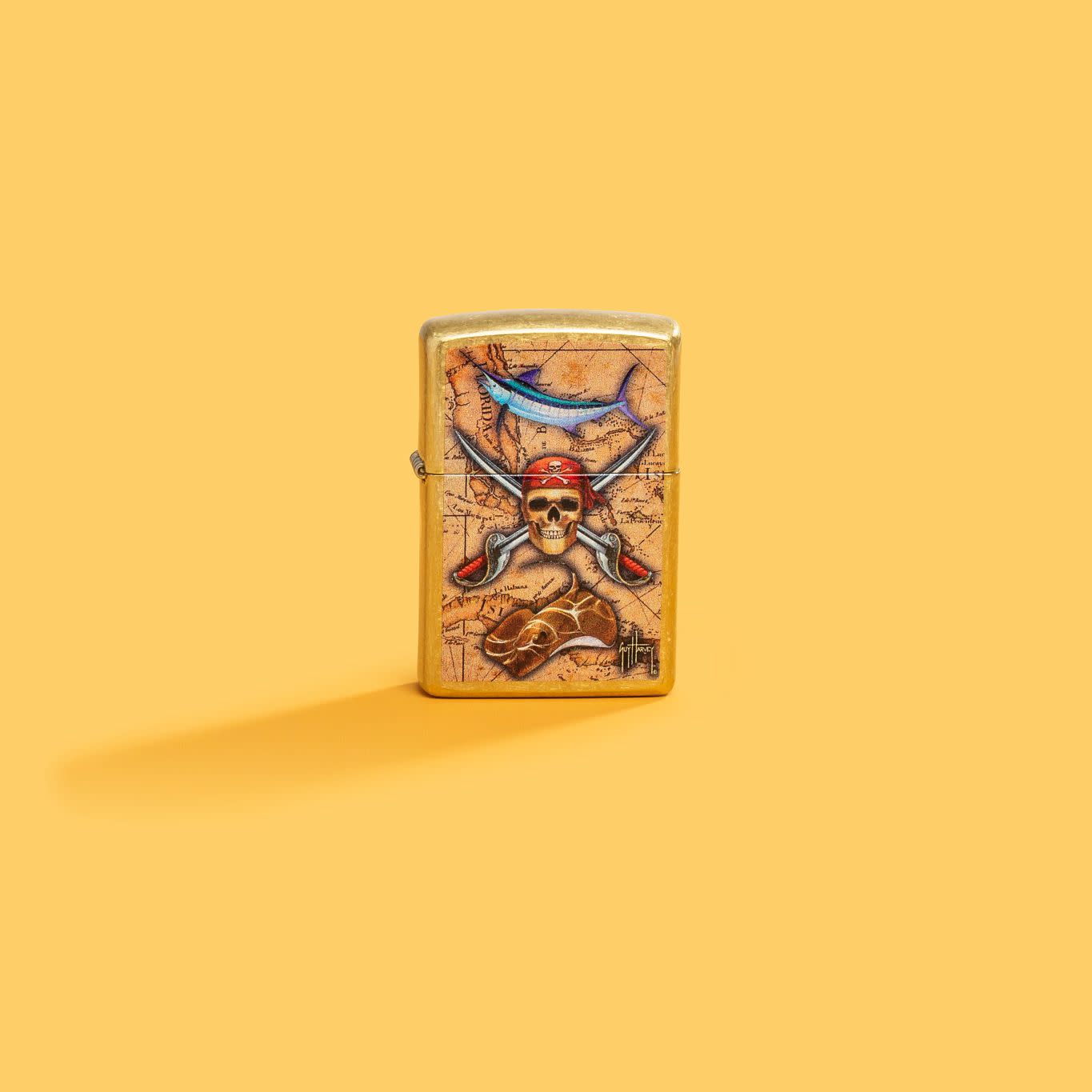Alternative view of Guy Harvey Treasure Map Design