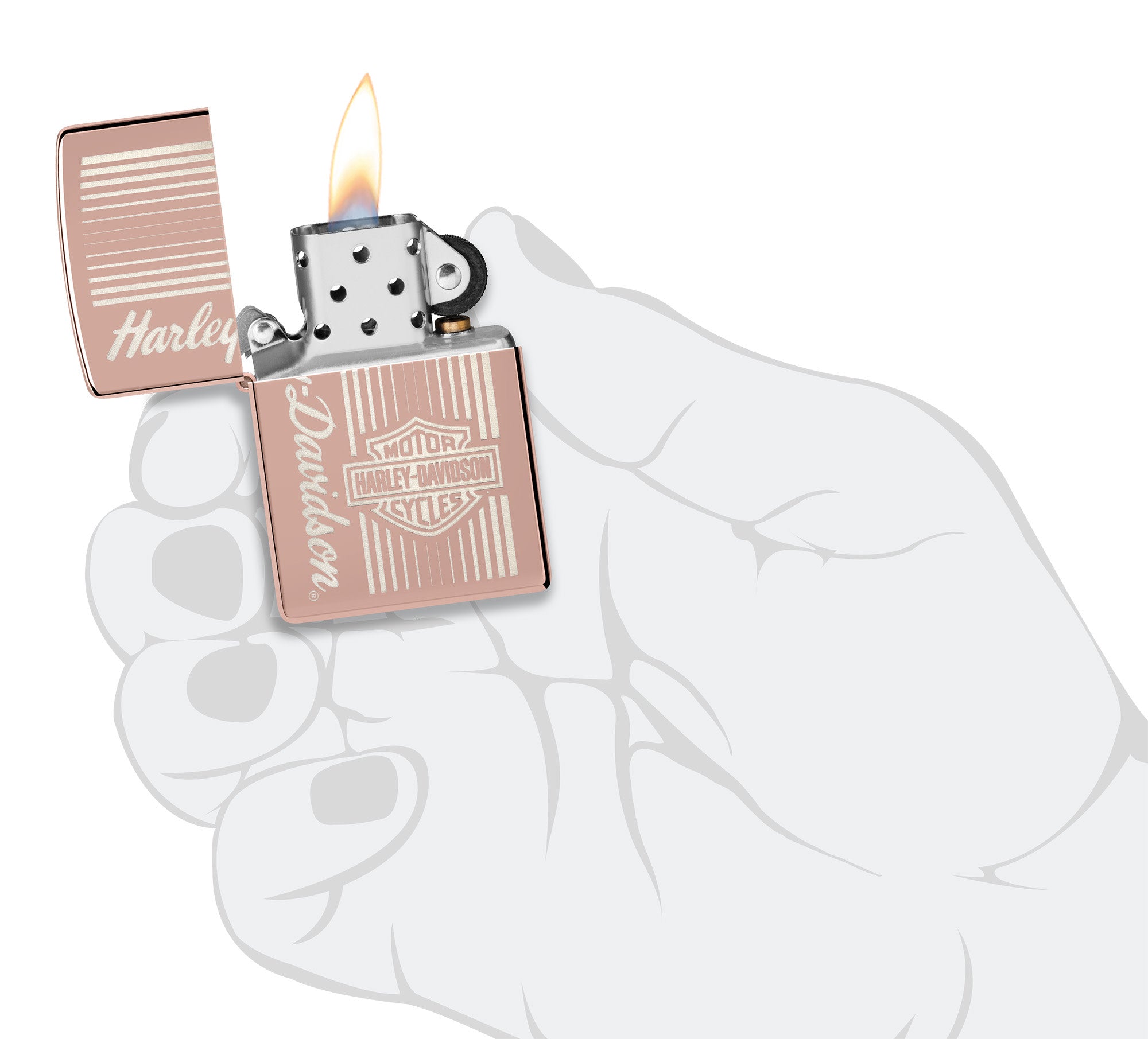 Harley-Davidson Rose Gold Design - Image 4