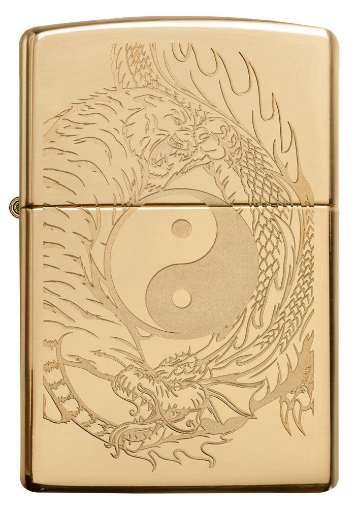 Alternative view of Tiger and Dragon Design
