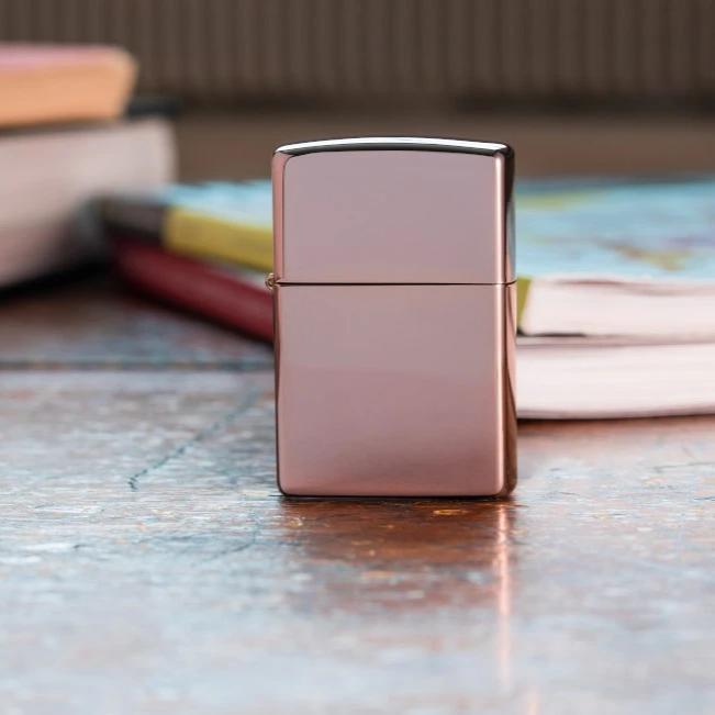 Alternative view of Classic High Polish Rose Gold