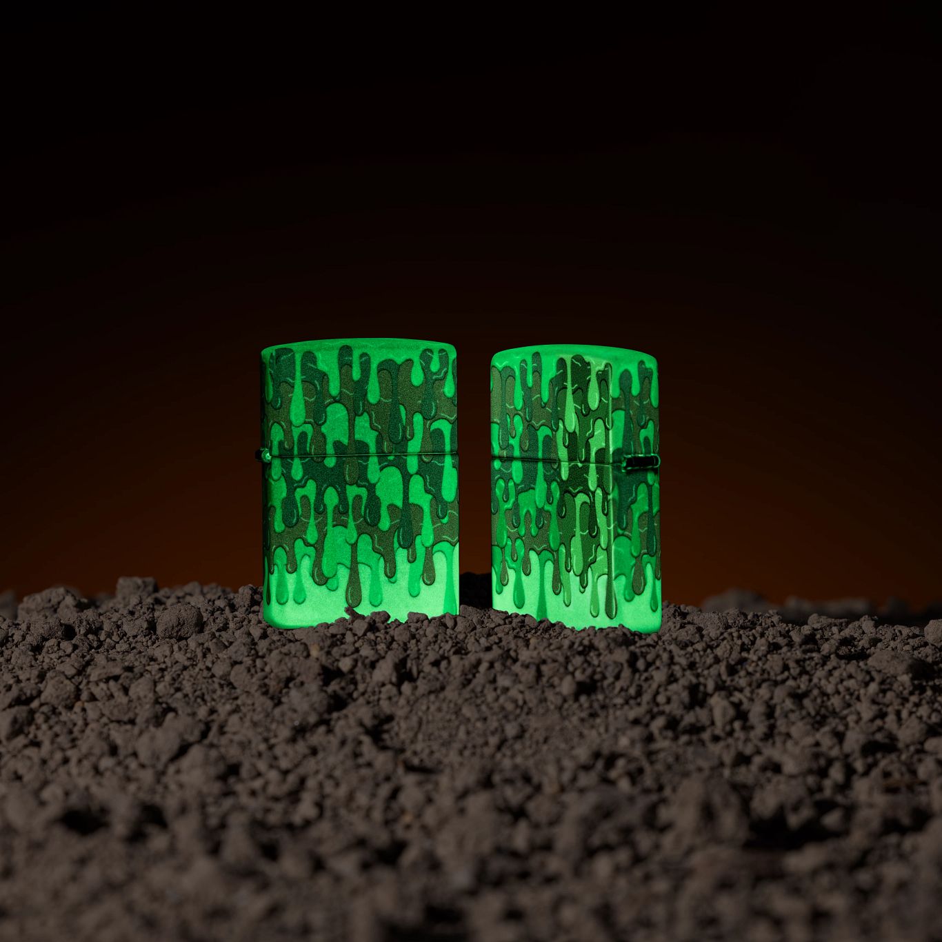 Alternative view of Glowing Slime Design