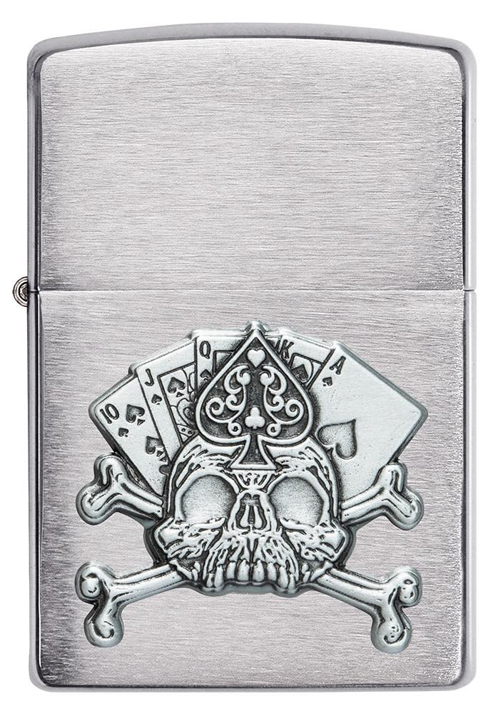 Alternative view of Card Skull Emblem Design