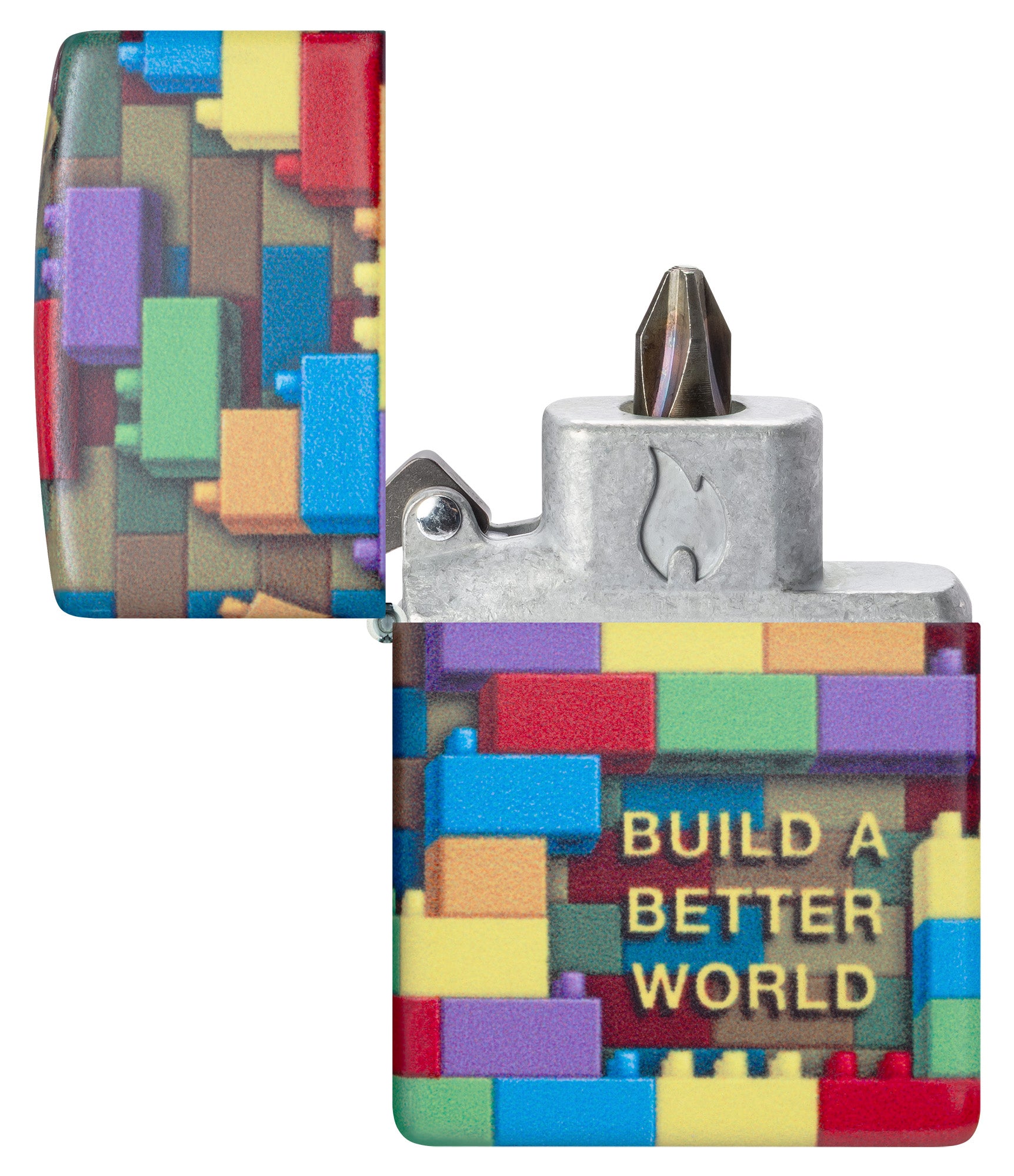 Alternative view of Bit Safe Screwdriver with Building Blocks Design