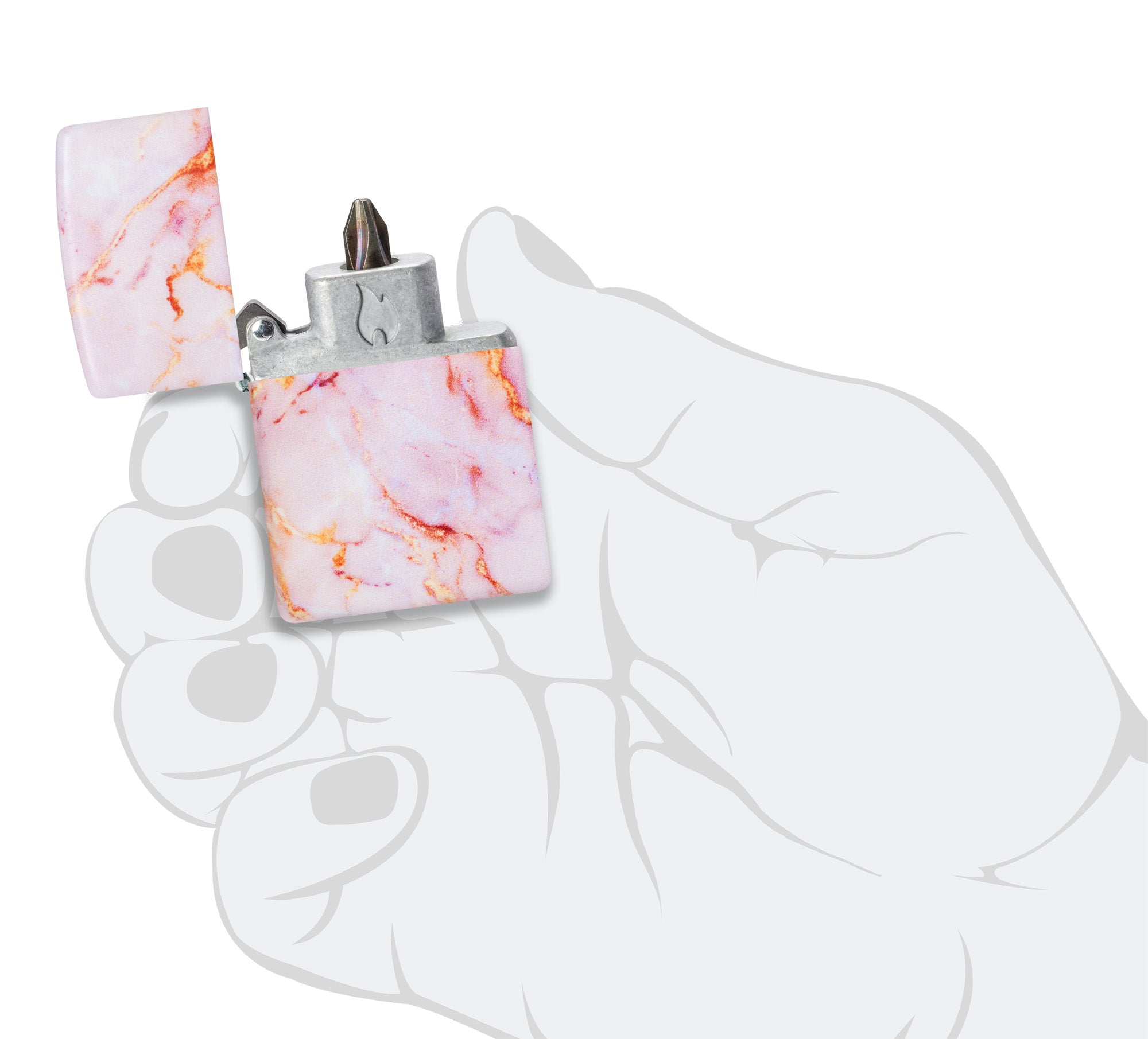 Bit Safe Screwdriver with Marble Design - Image 4