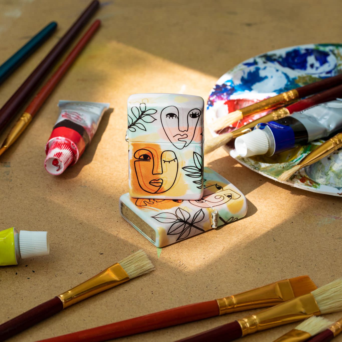 Alternative view of Abstract Faces Design
