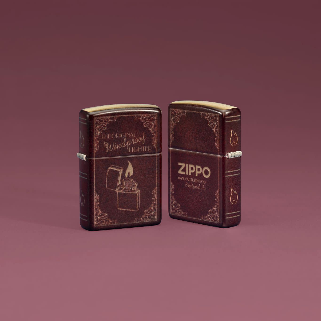 Alternative view of Zippo Storybook Design