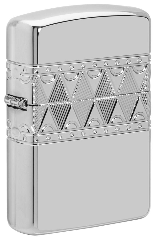 Sterling Silver Diamond Pattern Design