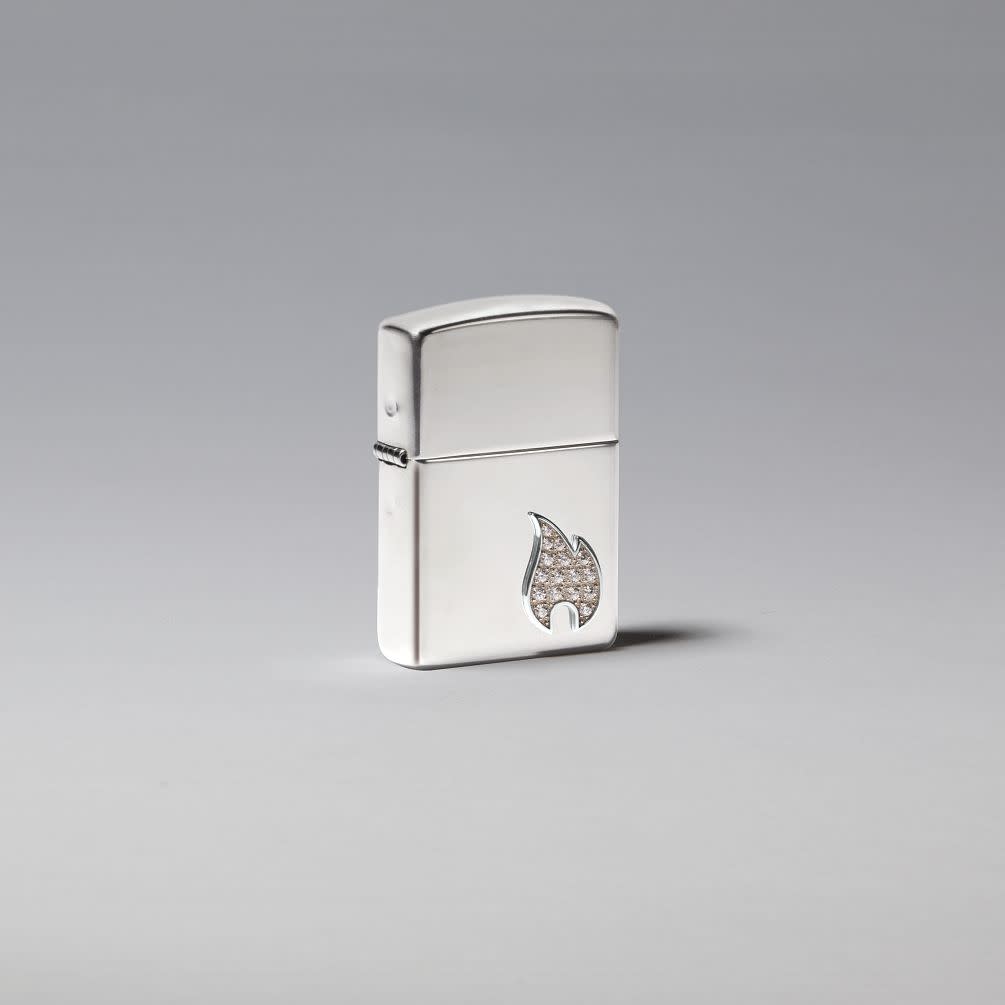 Alternative view of Sterling Silver Flame Emblem