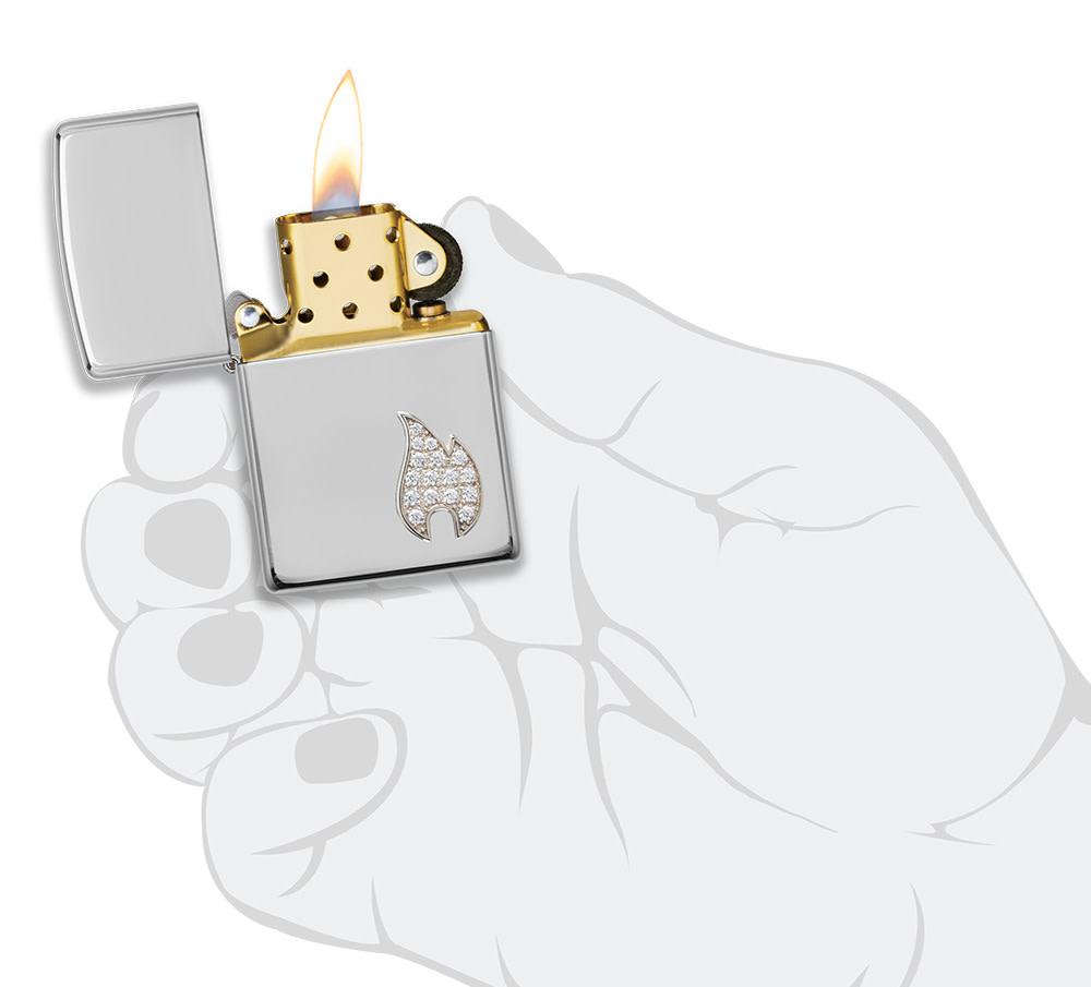 Sterling Silver Flame Emblem - Image 4