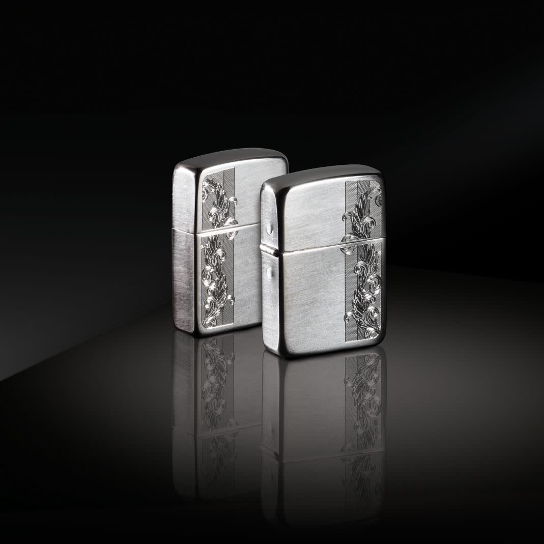 Alternative view of Sterling Silver Herringbone Filigree Design