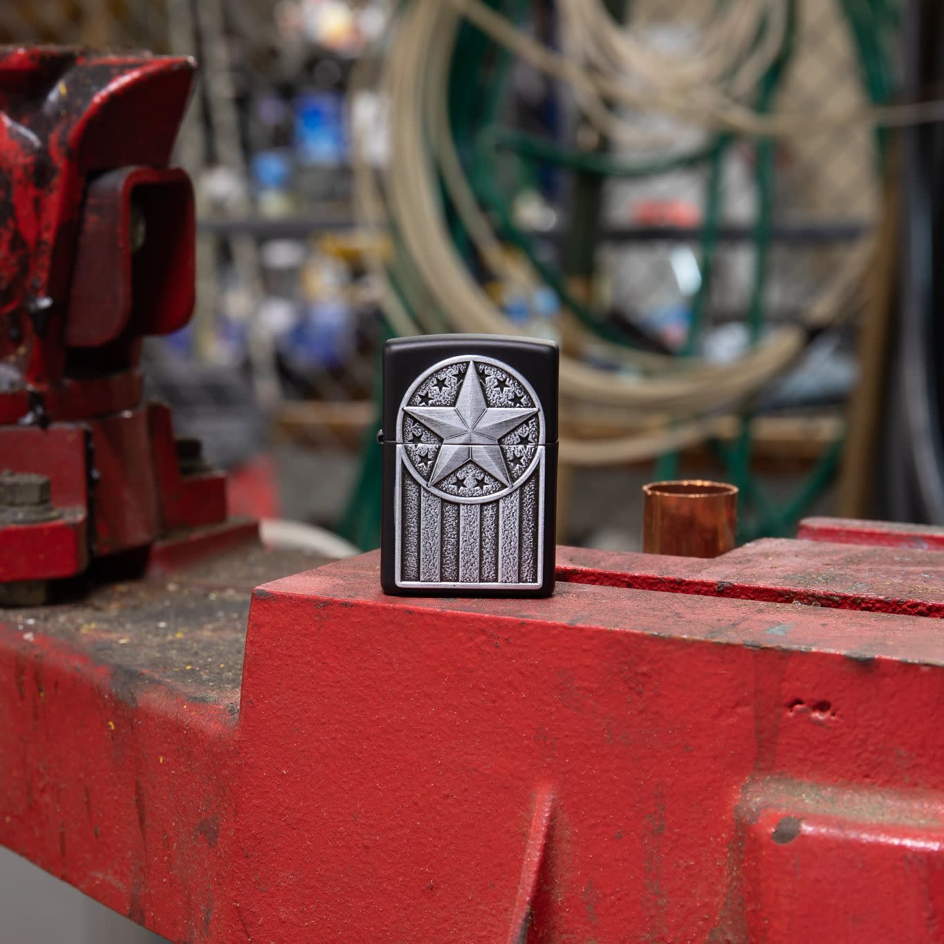 Alternative view of American Metal Emblem