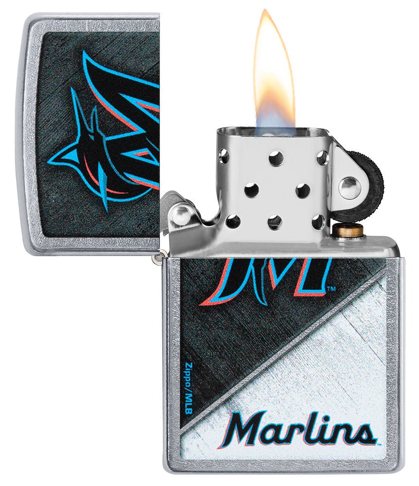 MLB Miami Marlins Colorblock Design - Image 3