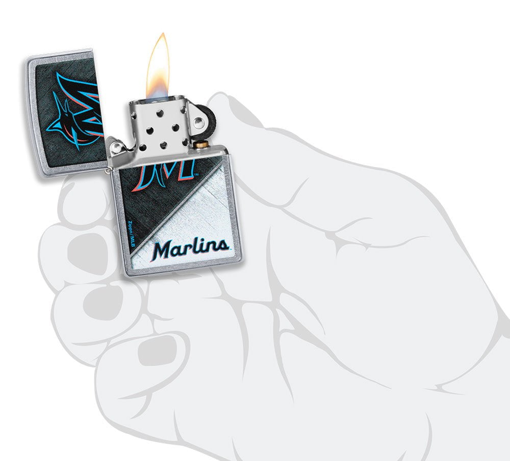 MLB Miami Marlins Colorblock Design - Image 4