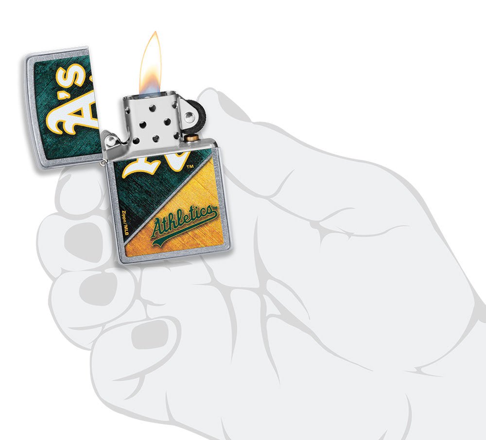 MLB Oakland Athletics Colorblock Design - Image 4