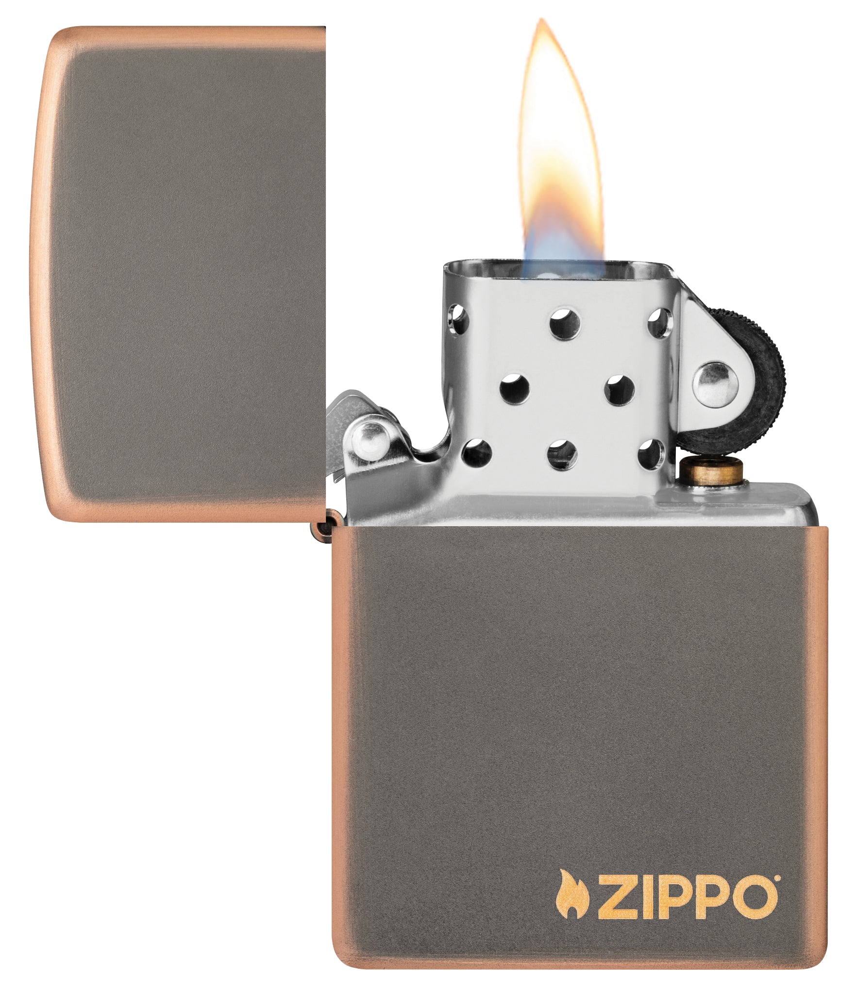 Rustic Bronze Zippo Logo - Image 4