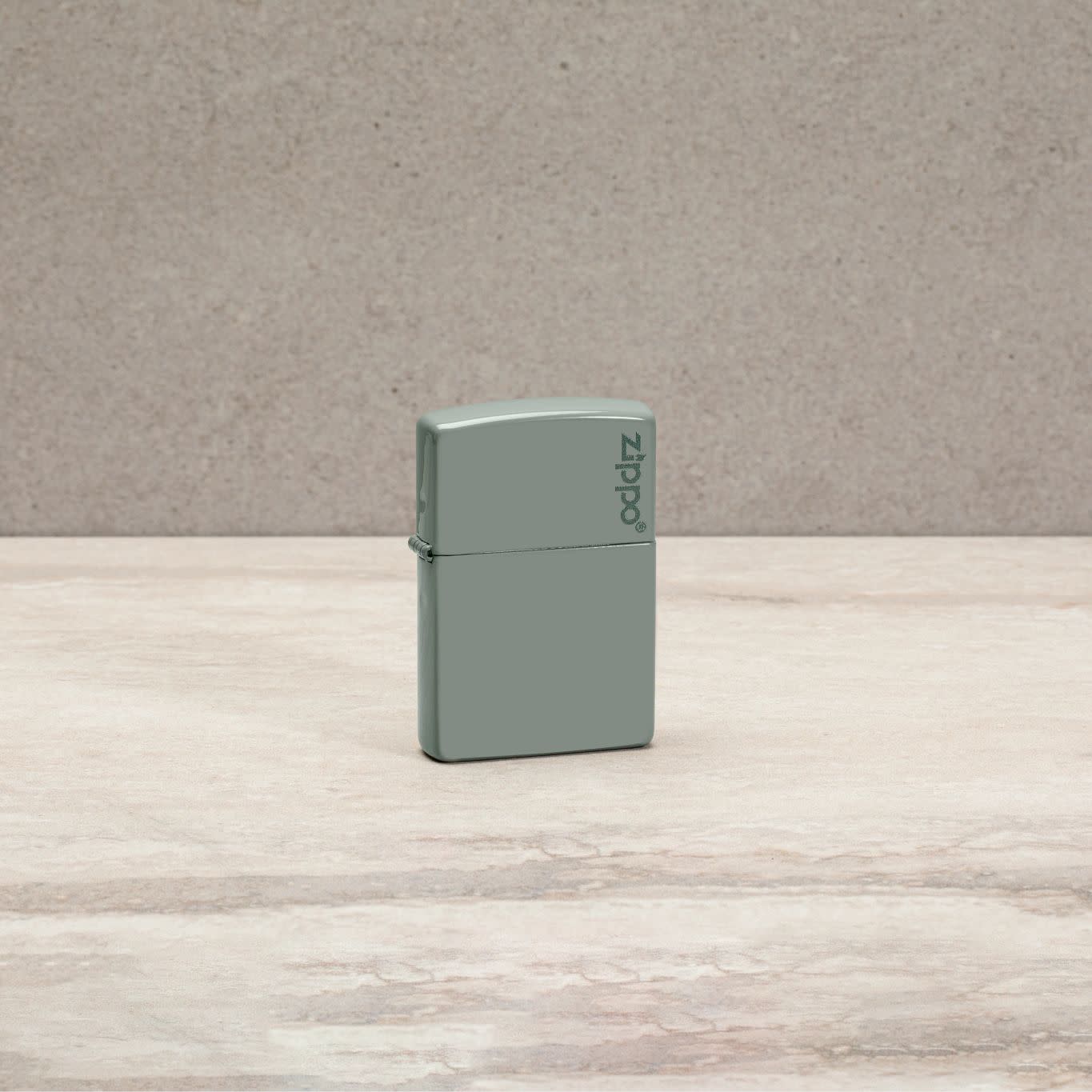 Alternative view of Classic Sage Zippo Logo