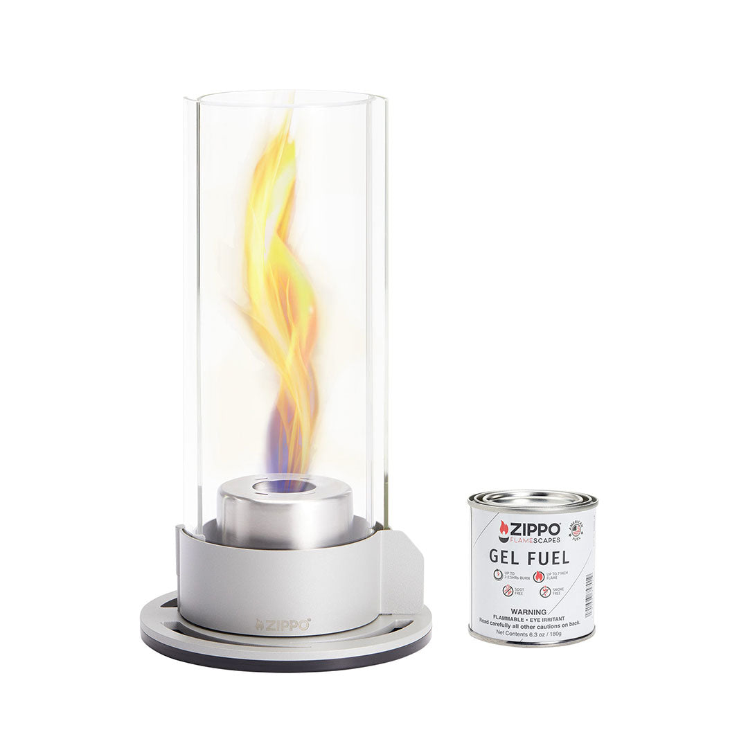 FlameScapes Spiral Fire Feature with Fuel