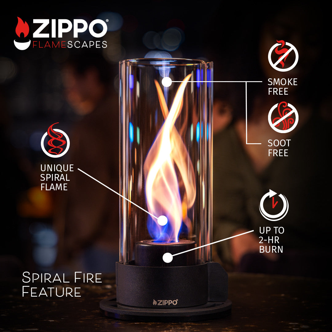 FlameScapes Spiral Fire Feature with Fuel - Image 3