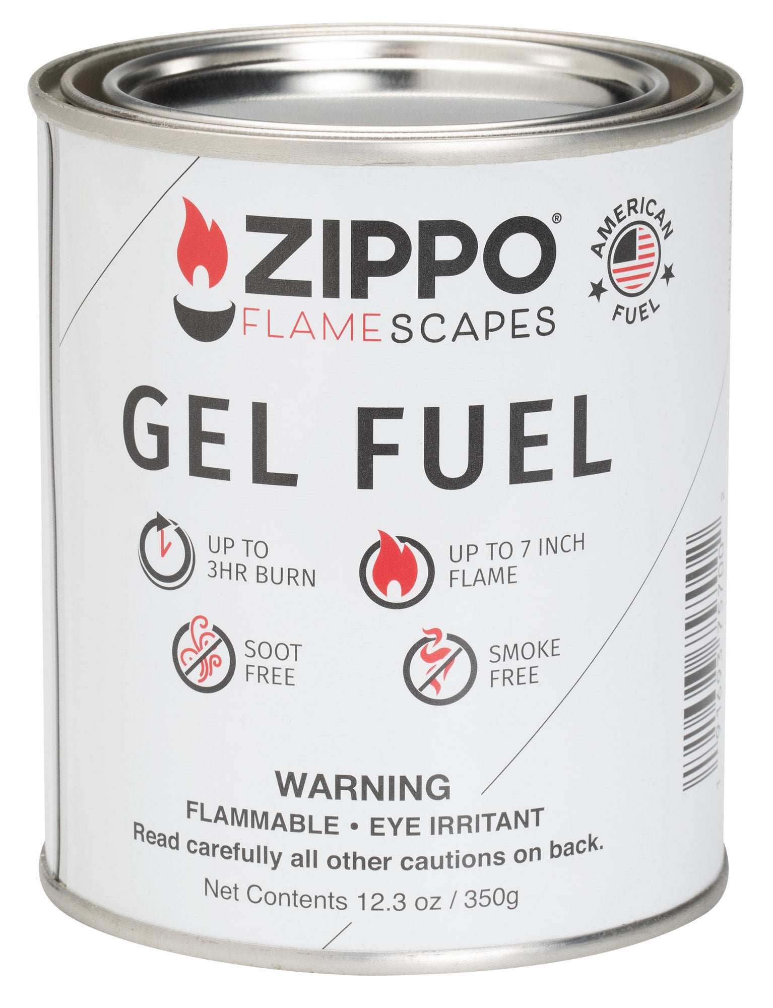 Alternative view of Zippo FlameScapes Gel Fuel 350g (6 pack, XL)