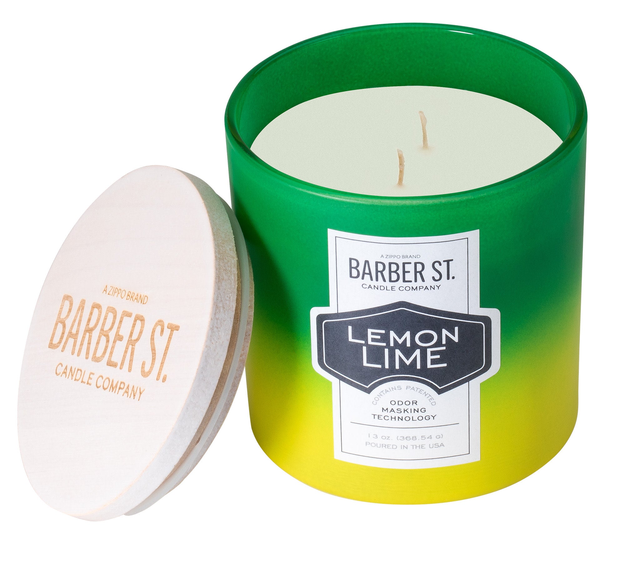 Alternative view of Barber Street Odor Masking Candle