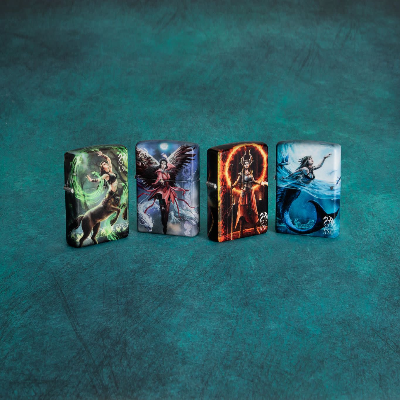 Alternative view of Anne Stokes Elements Collection